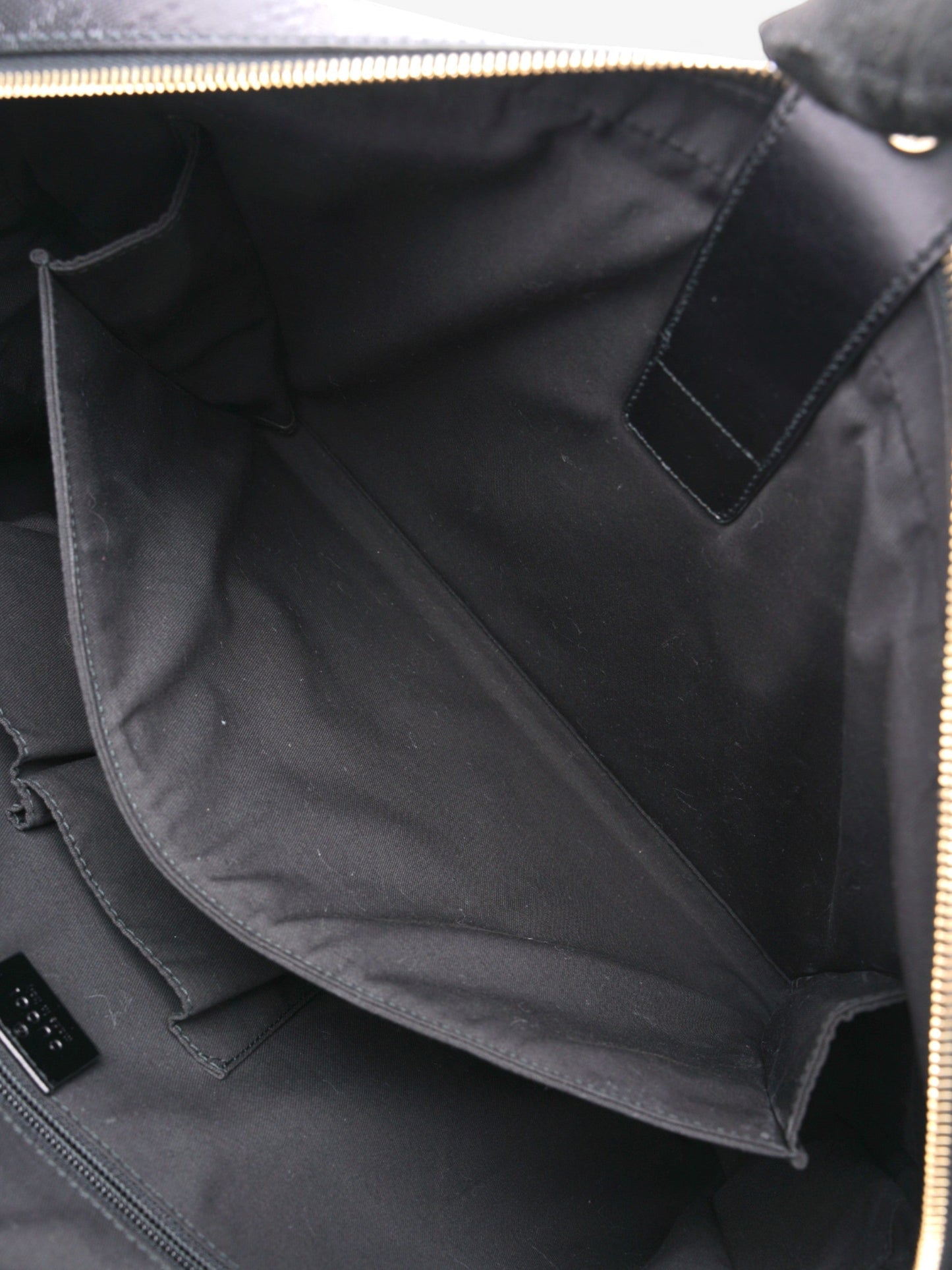 Gucci GG Briefcase Black Canvas