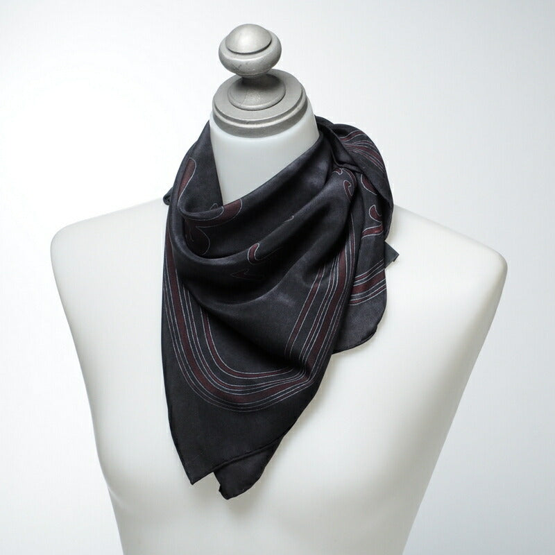 GUCCI scarf silk black