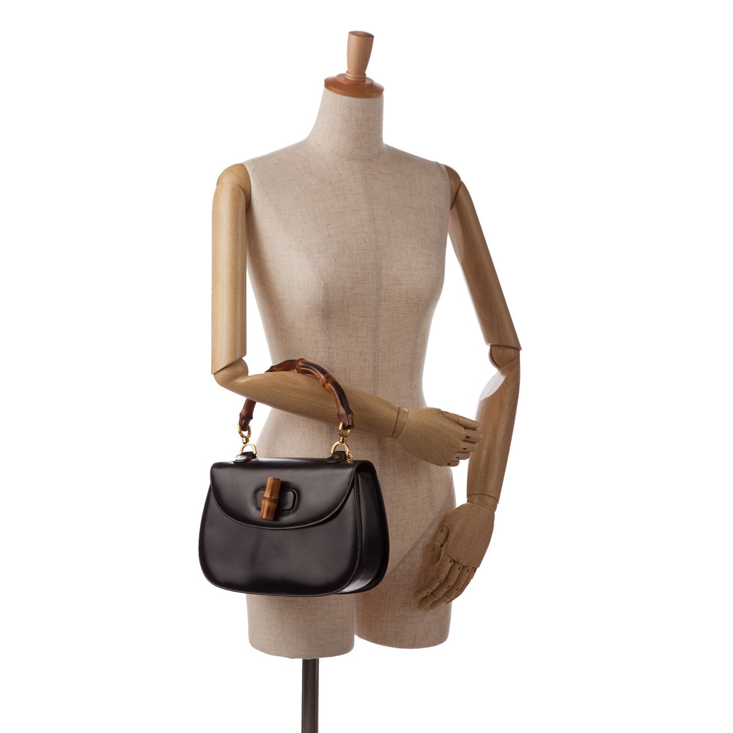 Gucci Bamboo Night Black Leather