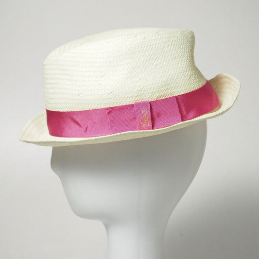 GUCCI hat 311-9296F 1621 412013-KGA90 paper White/Ribbon: Pink L/56
