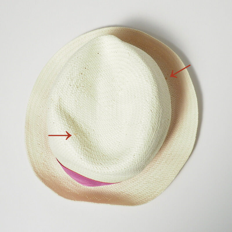 GUCCI hat 311-9296F 1621 412013-KGA90 paper White/Ribbon: Pink L/56
