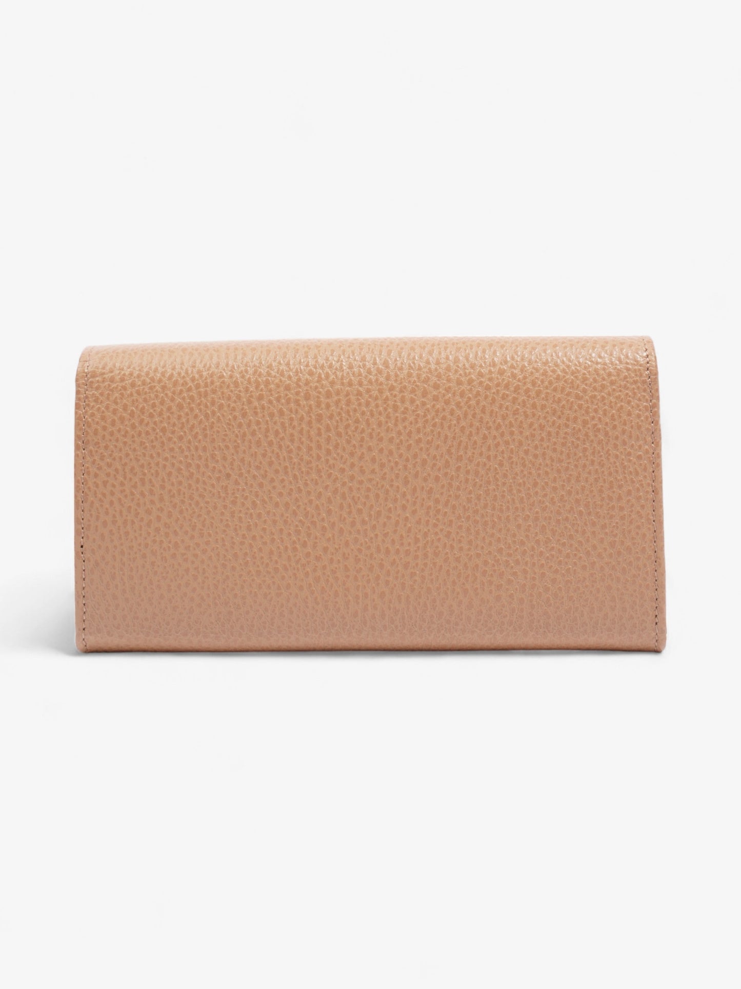 Gucci Interlocking G Continental Wallet Beige Calfskin Leather