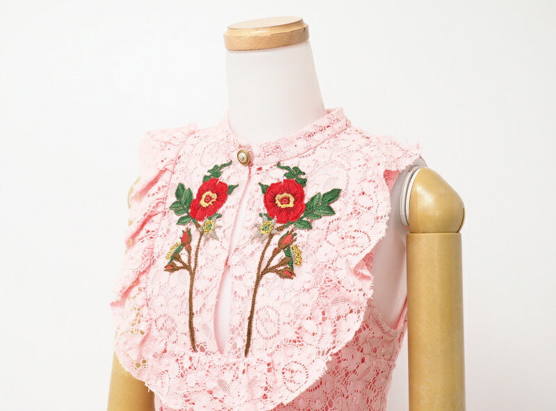 GUCCI one piece 460655 cotton pink 36