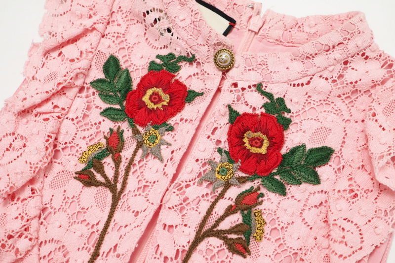 GUCCI one piece 460655 cotton pink 36