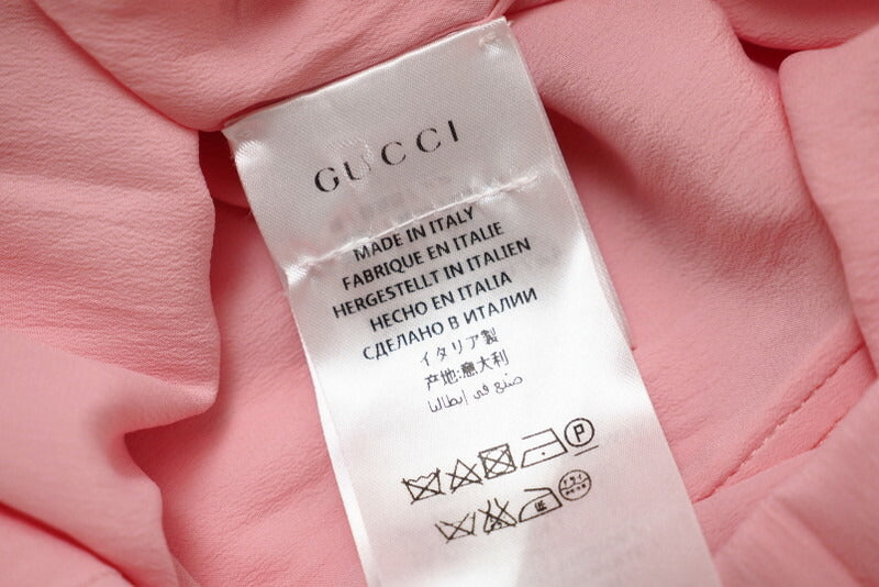 GUCCI one piece 460655 cotton pink 36