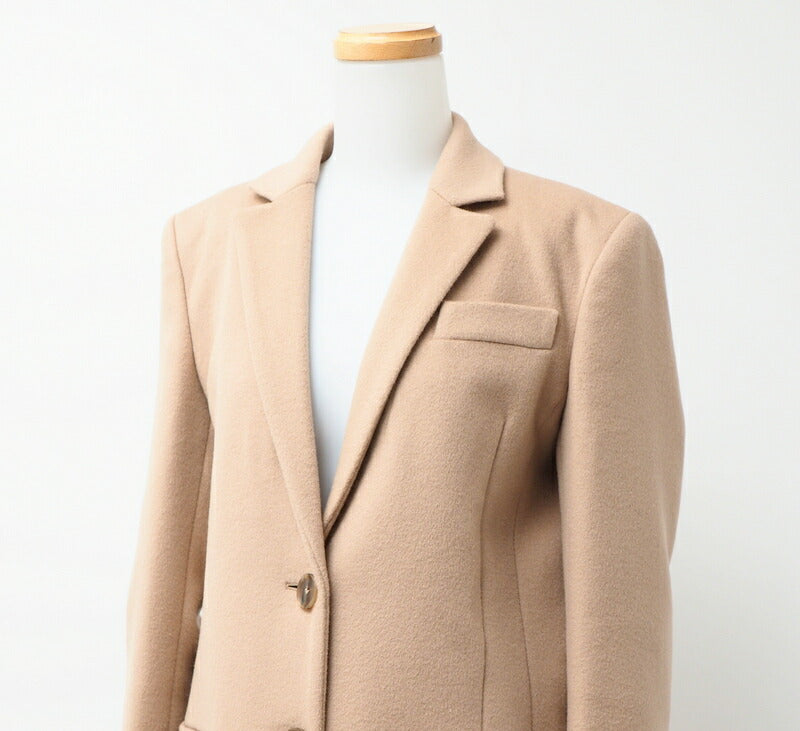 GUCCI coat 455739 ZGW07 wool light beige 38