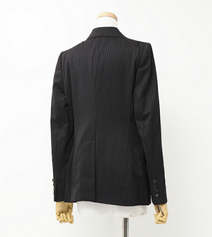 GUCCI Jacket 145558.ZM044 96% wool, 4% polyurethane / Lining: 100% rayon gray 38
