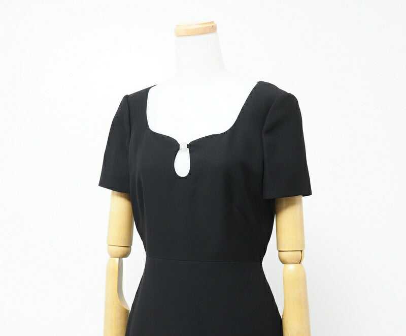 GUCCI one piece 631484 ZAD88 Outer: 54% silk, 46% wool / Lining: 73% acetate, 27% silk black 36