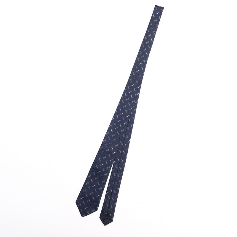 GUCCI tie 782756 4E009 silk Navy blue