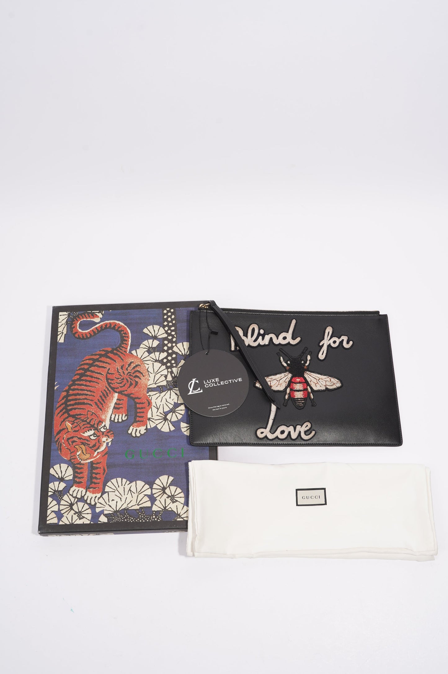 Gucci Blind For Love Black Leather