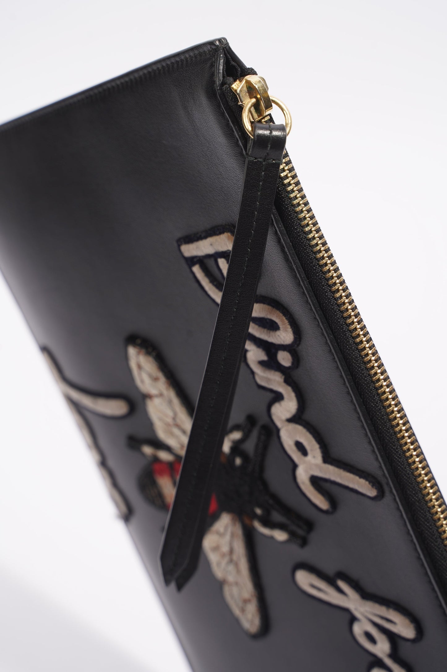 Gucci Blind For Love Black Leather
