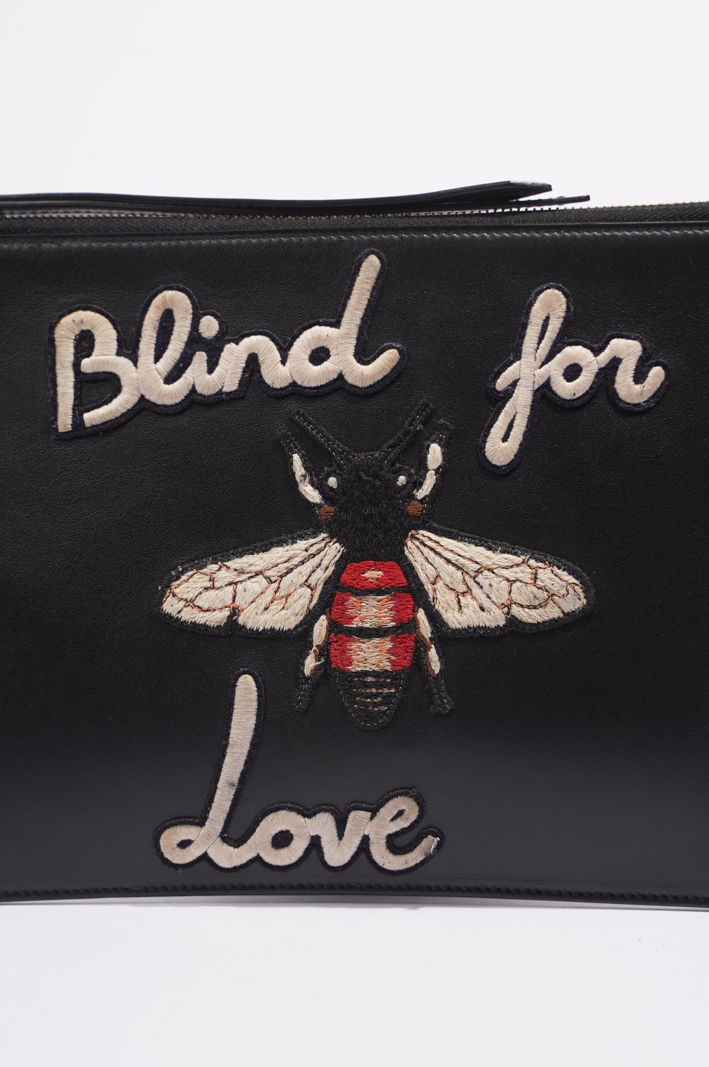 Gucci Blind For Love Black Leather