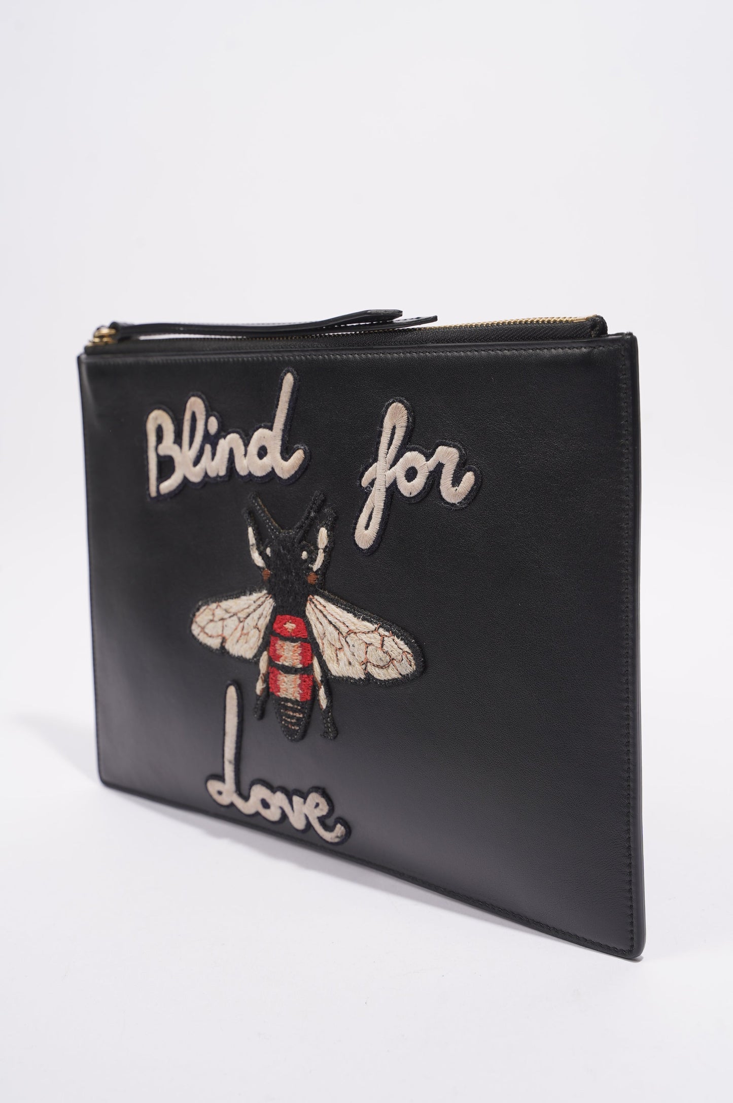 Gucci Blind For Love Black Leather