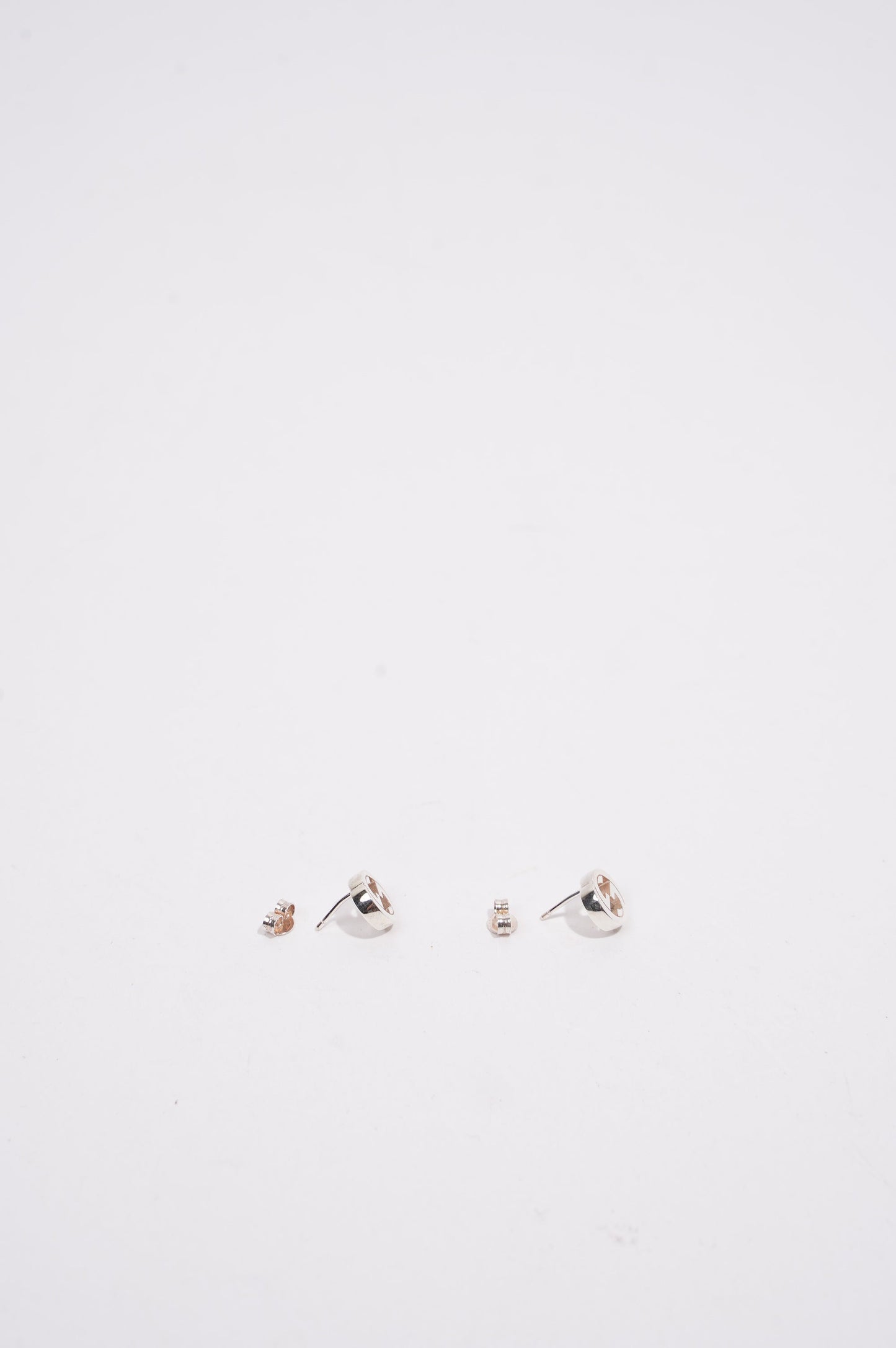 Gucci Interlocking GG Earrings Silver Base Metal