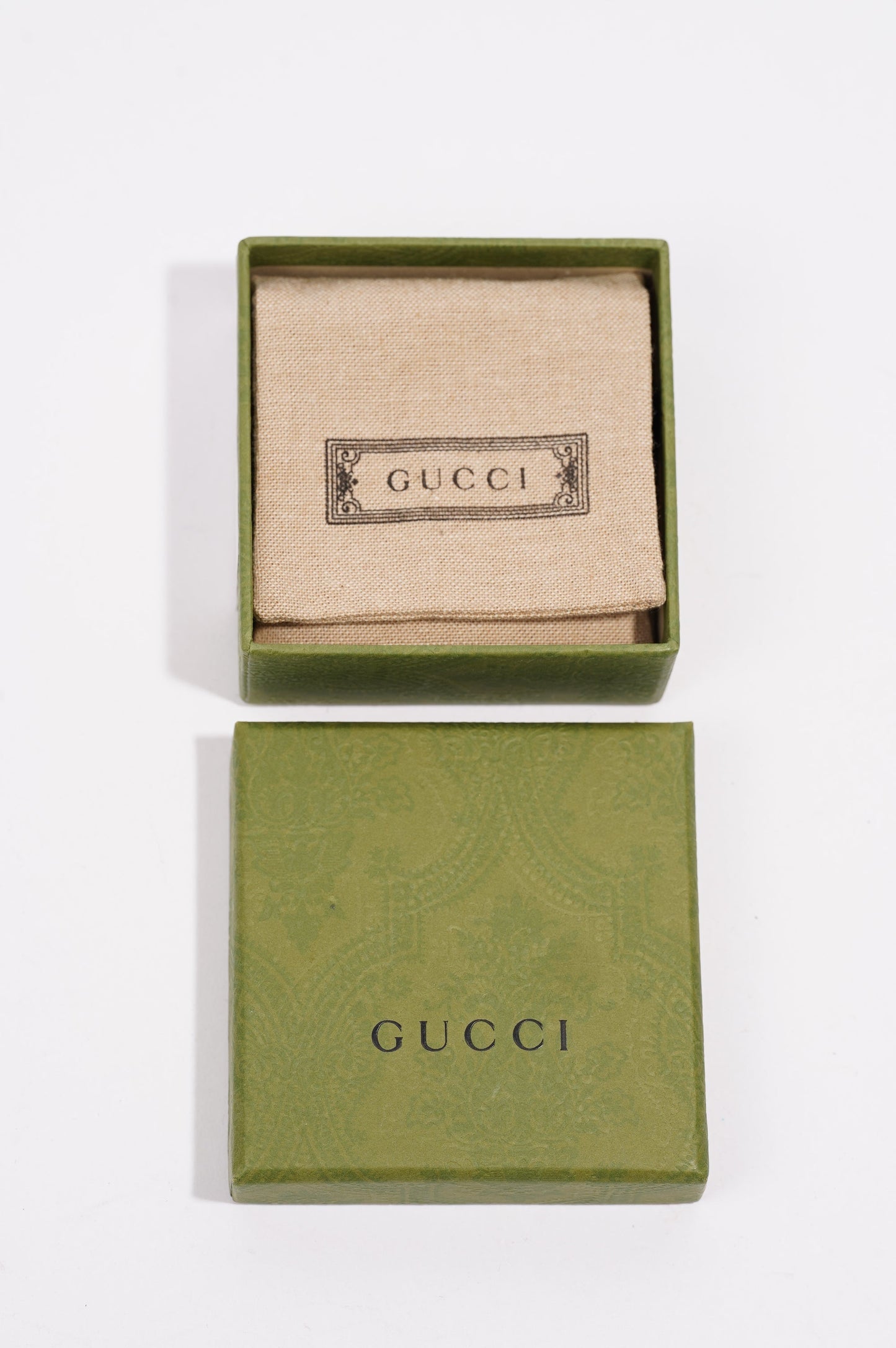 Gucci Interlocking GG Earrings Silver Base Metal