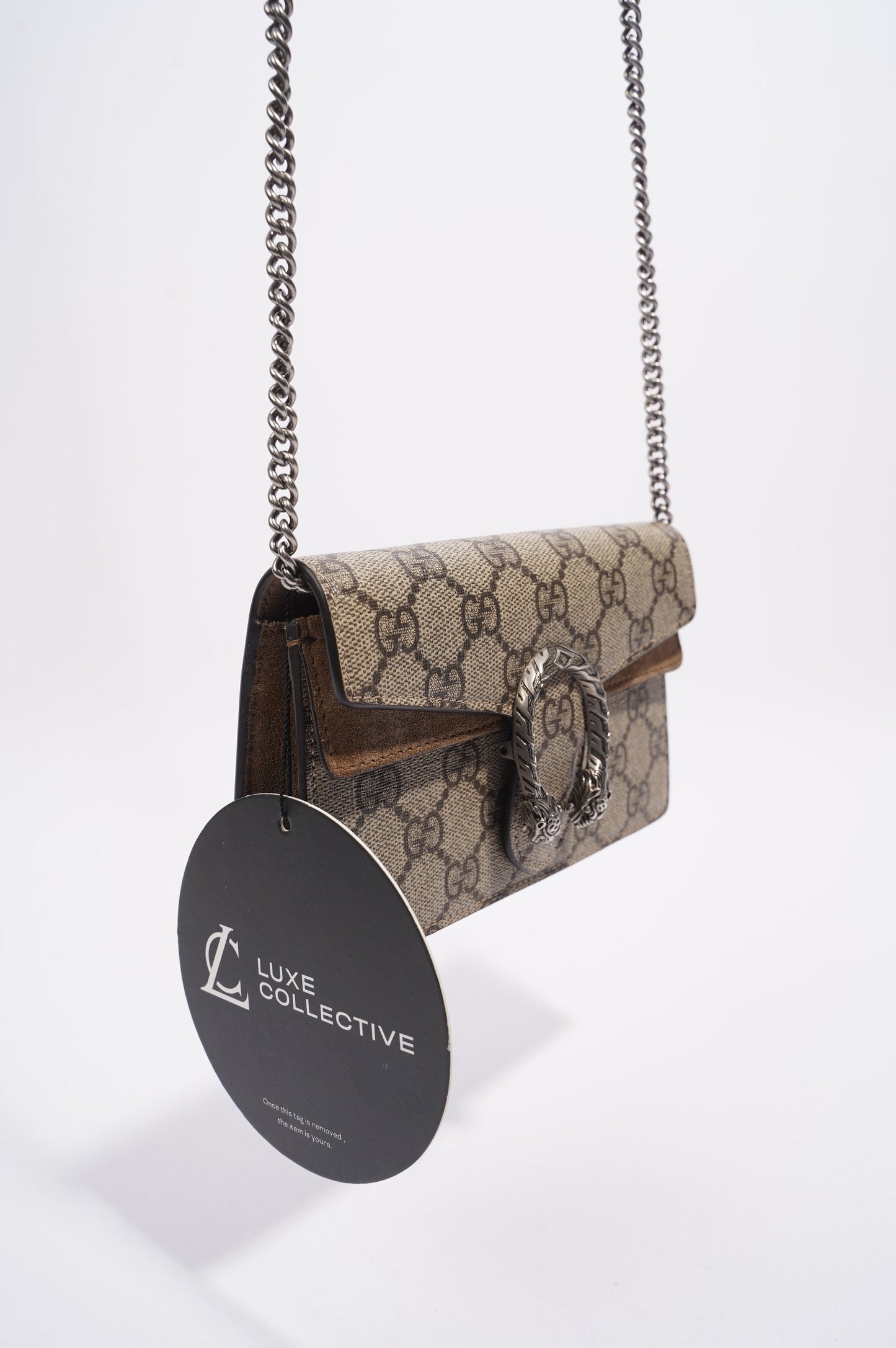 Gucci Dionysus Supreme Canvas Super Mini