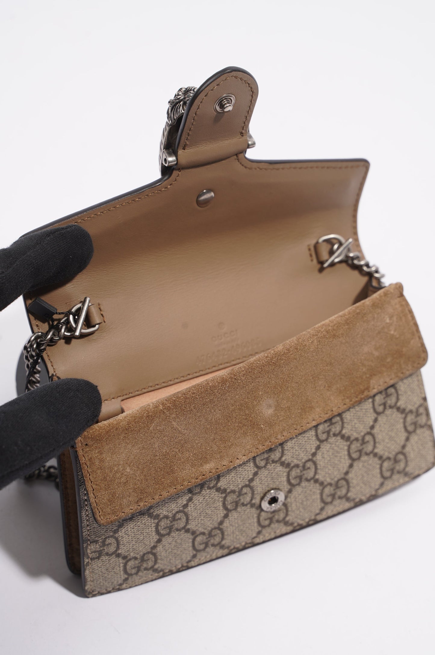 Gucci Dionysus Supreme Canvas Super Mini