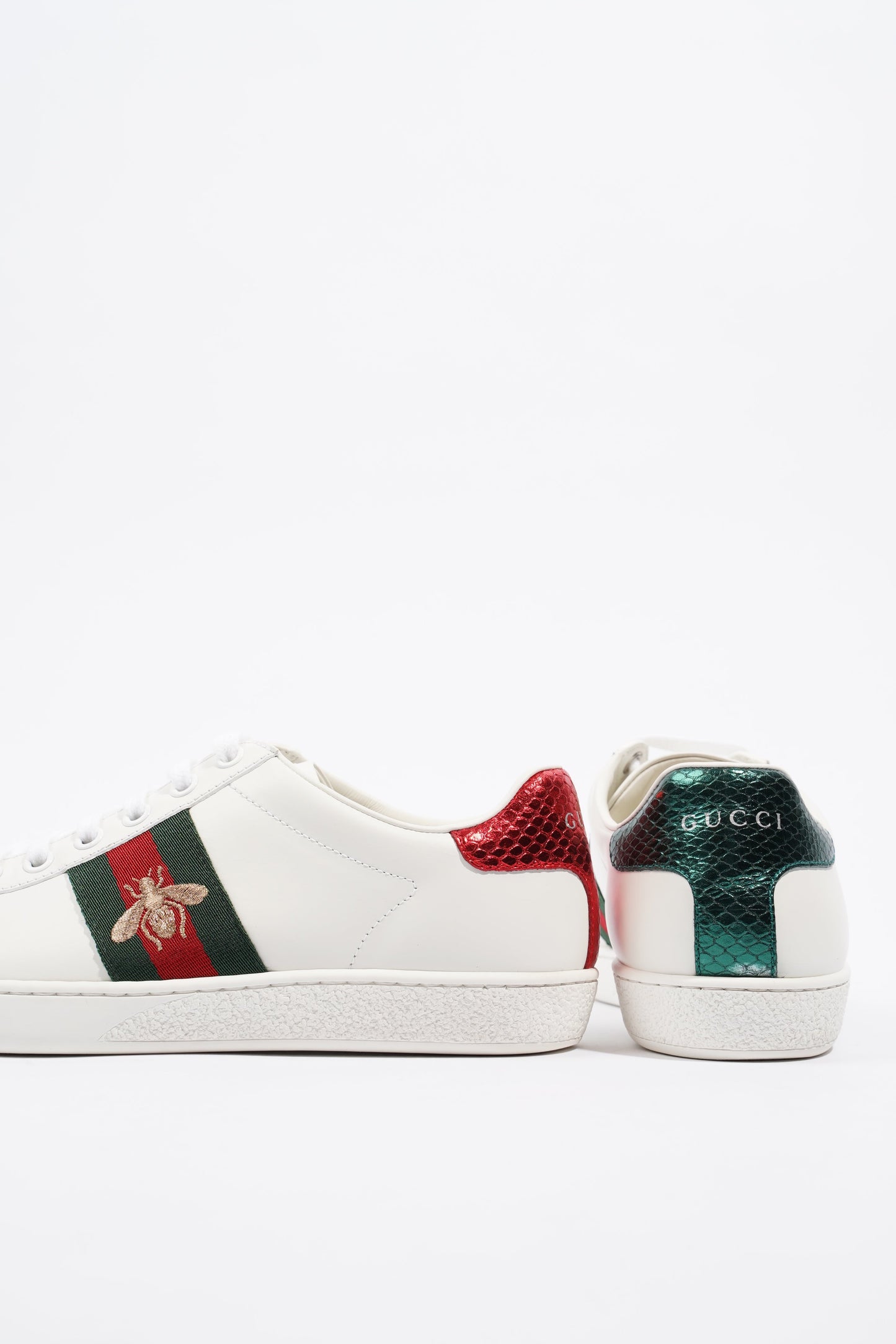 Gucci Ace Bee White / Green / Red Canvas EU 36 UK 3