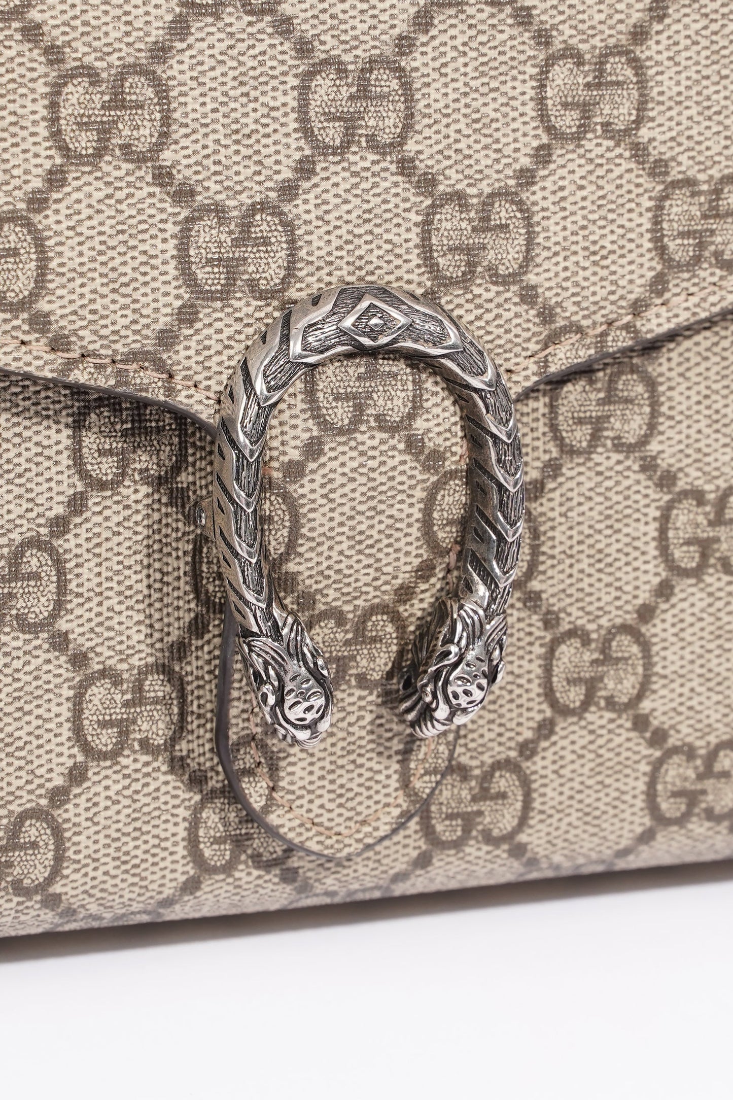 Gucci Dionysus Chain Wallet Supreme Canvas