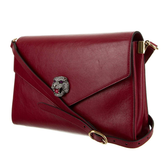 Gucci Thiara Envelope Shoulder Bag in Red