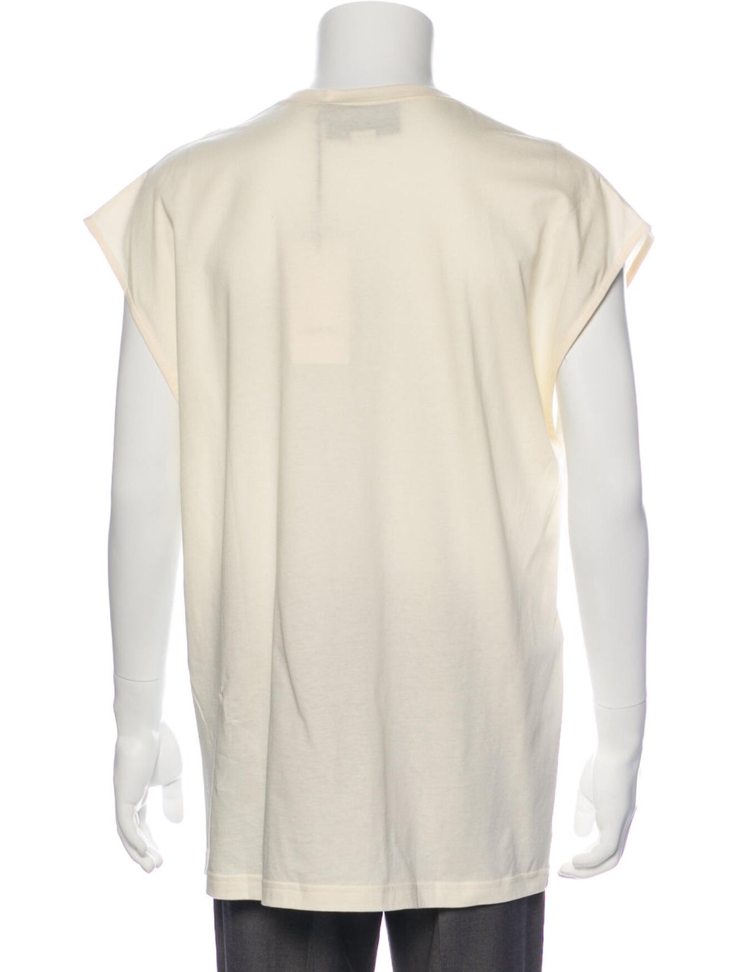 Gucci Homme Pour Femme Sleeveless T-shirt in White