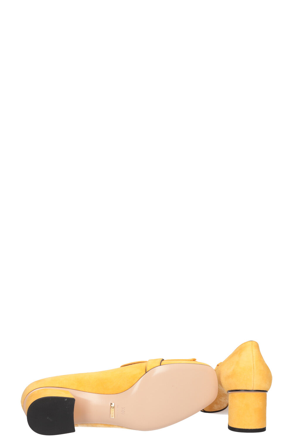GUCCI Marmont Pumps Yellow Suede