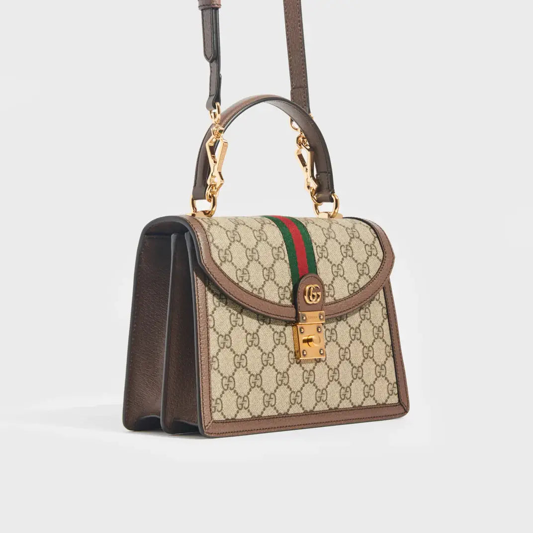 Gucci Ophidia Top Handle Bag small