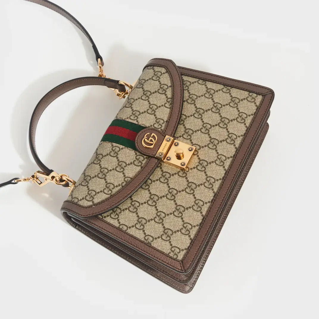 Gucci Ophidia Top Handle Bag small
