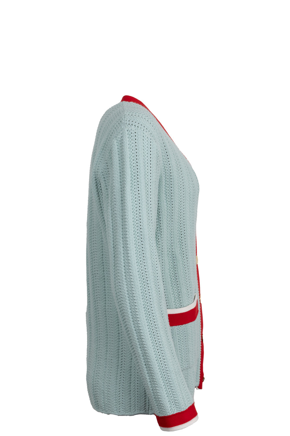 GUCCI x ADIDAS Stitch Knit Cardigan Mint