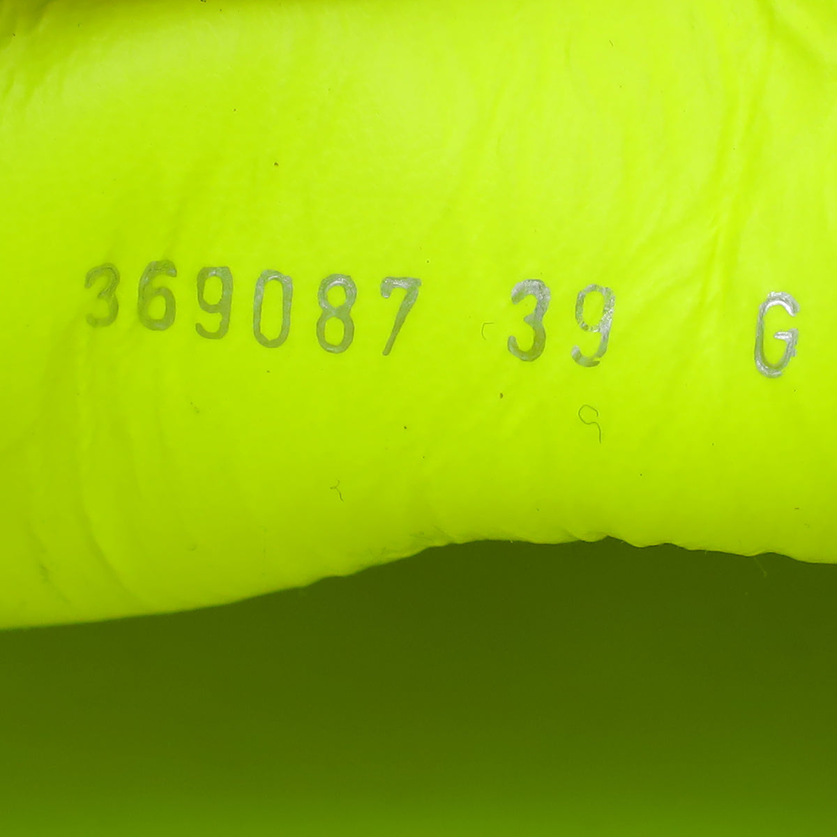 Gucci Neon Green Perforated High Top Sneaker 39