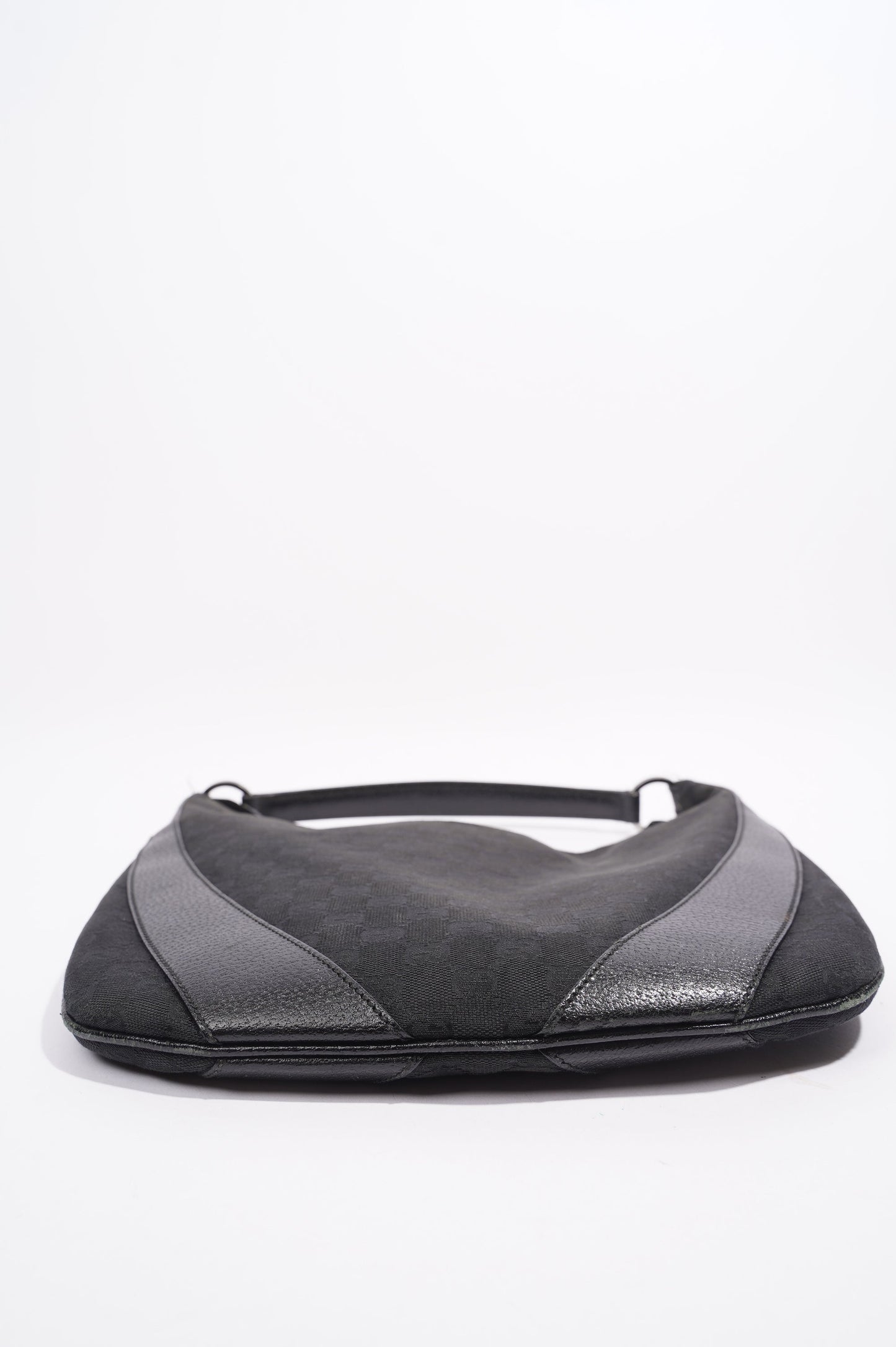 Gucci One Shoulder Bag Black Canvas