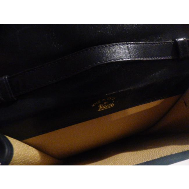 Gucci Ophidia Clutch Ac Suedeleather Two Way Messengerclutchcross Body Navy Suedelthrsherry Stripe A