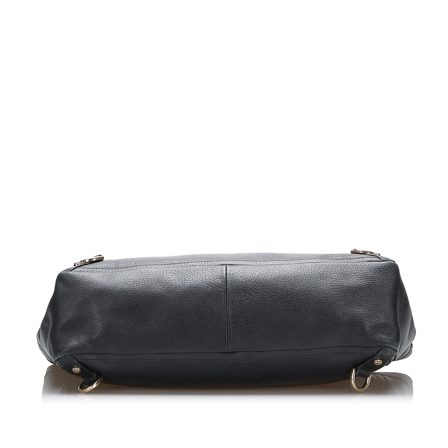 Gucci Abbey D-Ring Leather Tote (SHG-qhPuxB)