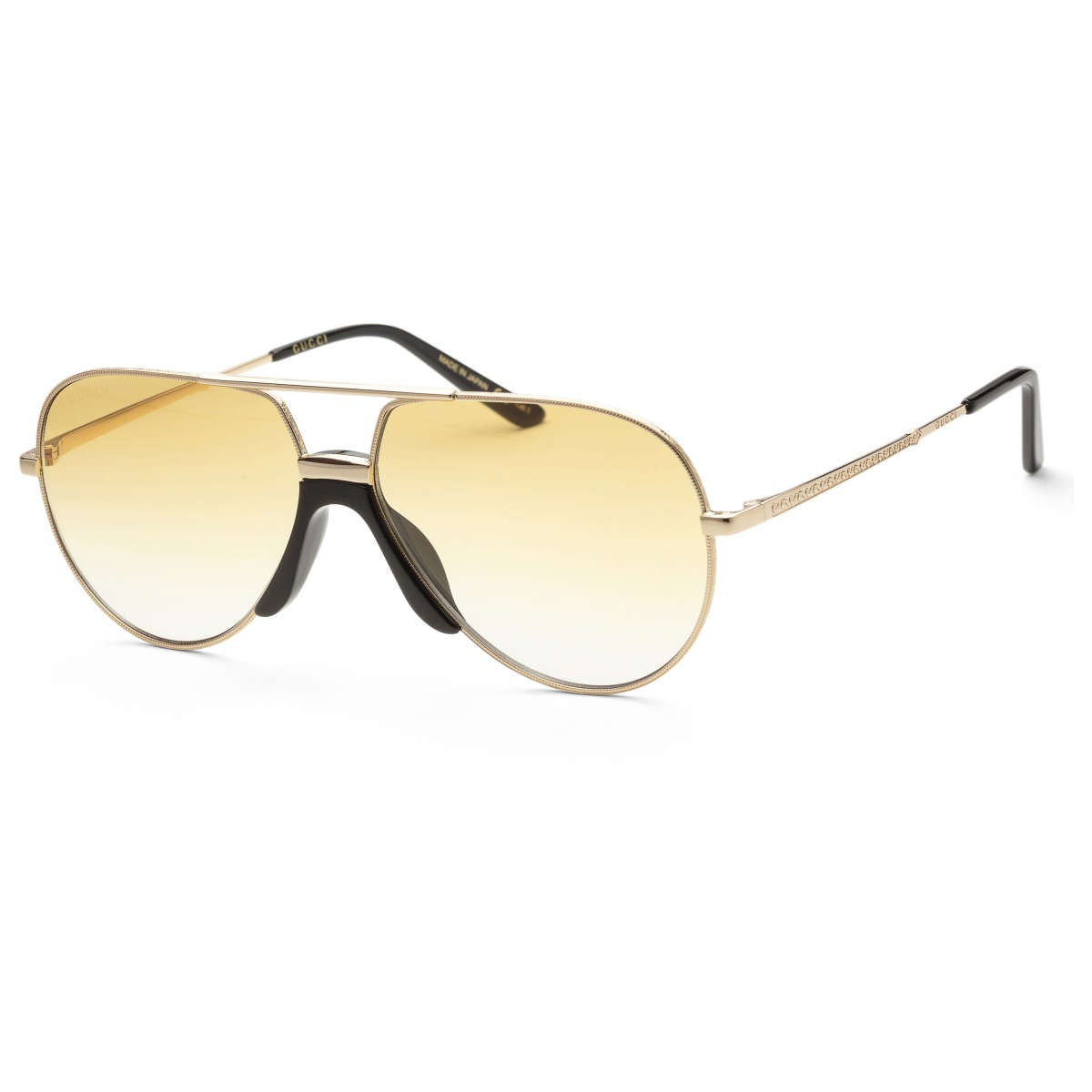 Gucci Aviator-Frame Metal / Acetate Sunglasses GG0432S-003 Unisex