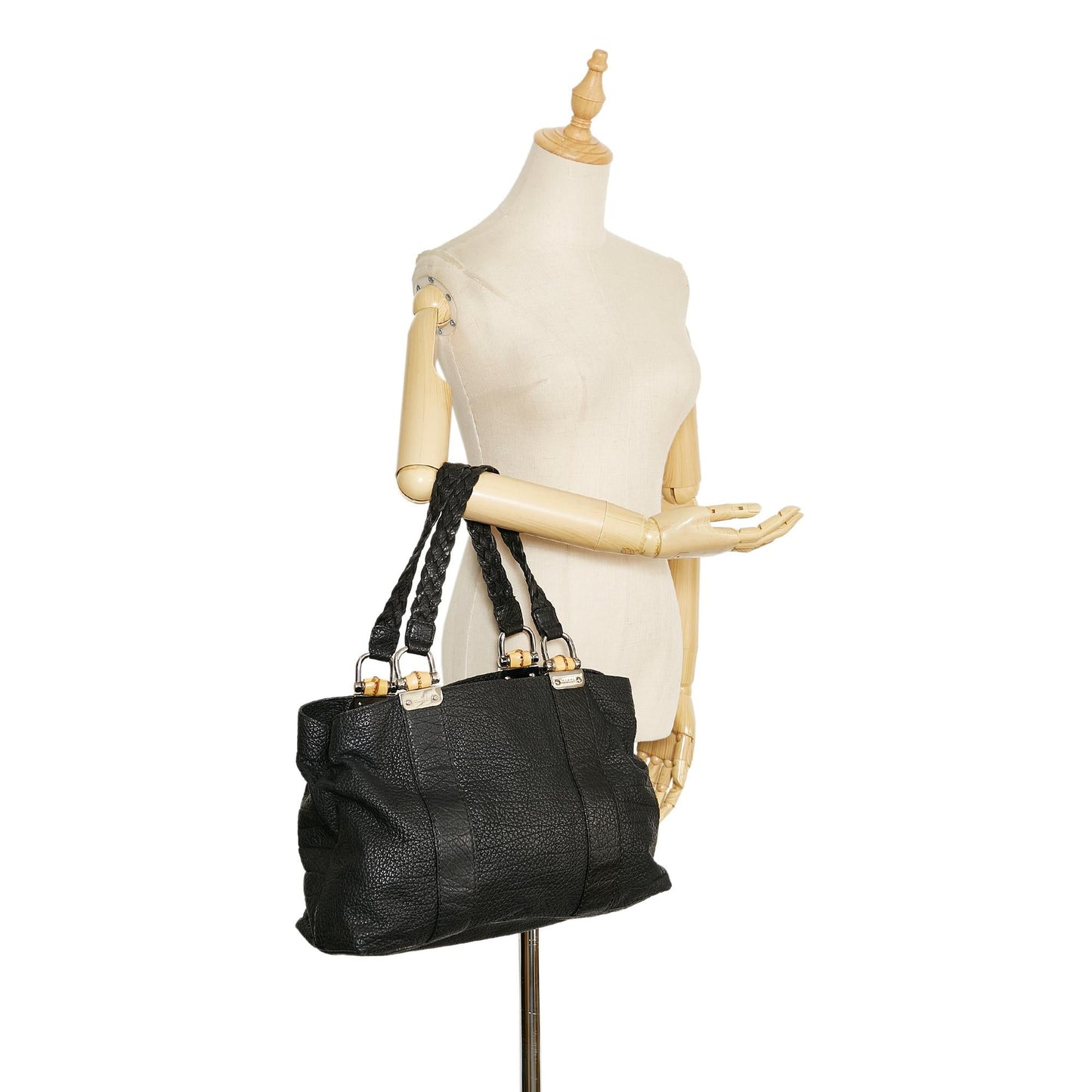Gucci Bamboo Bar Tote Bag (SHG-7pUjvU)