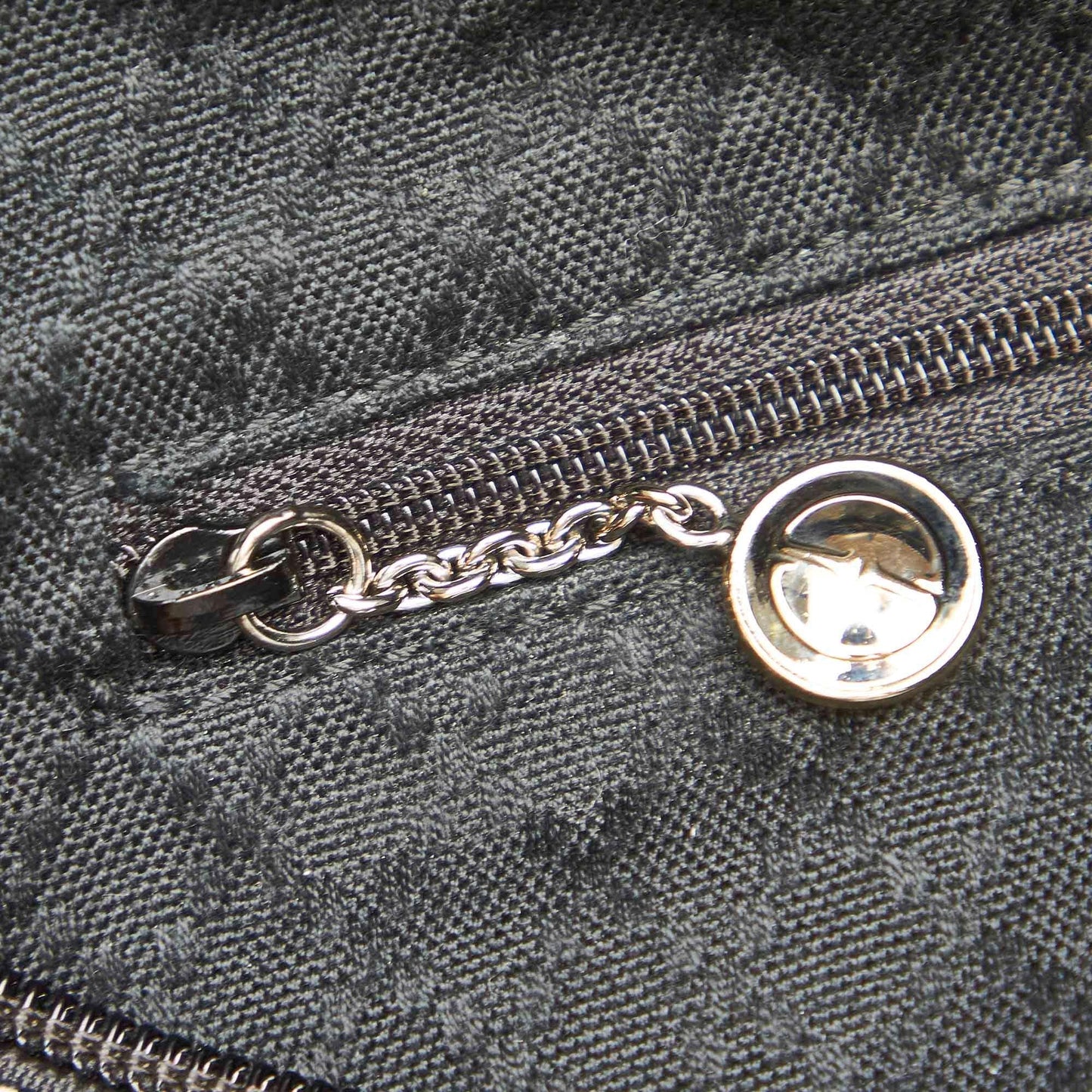 Gucci Bamboo Canvas Shoulder Bag