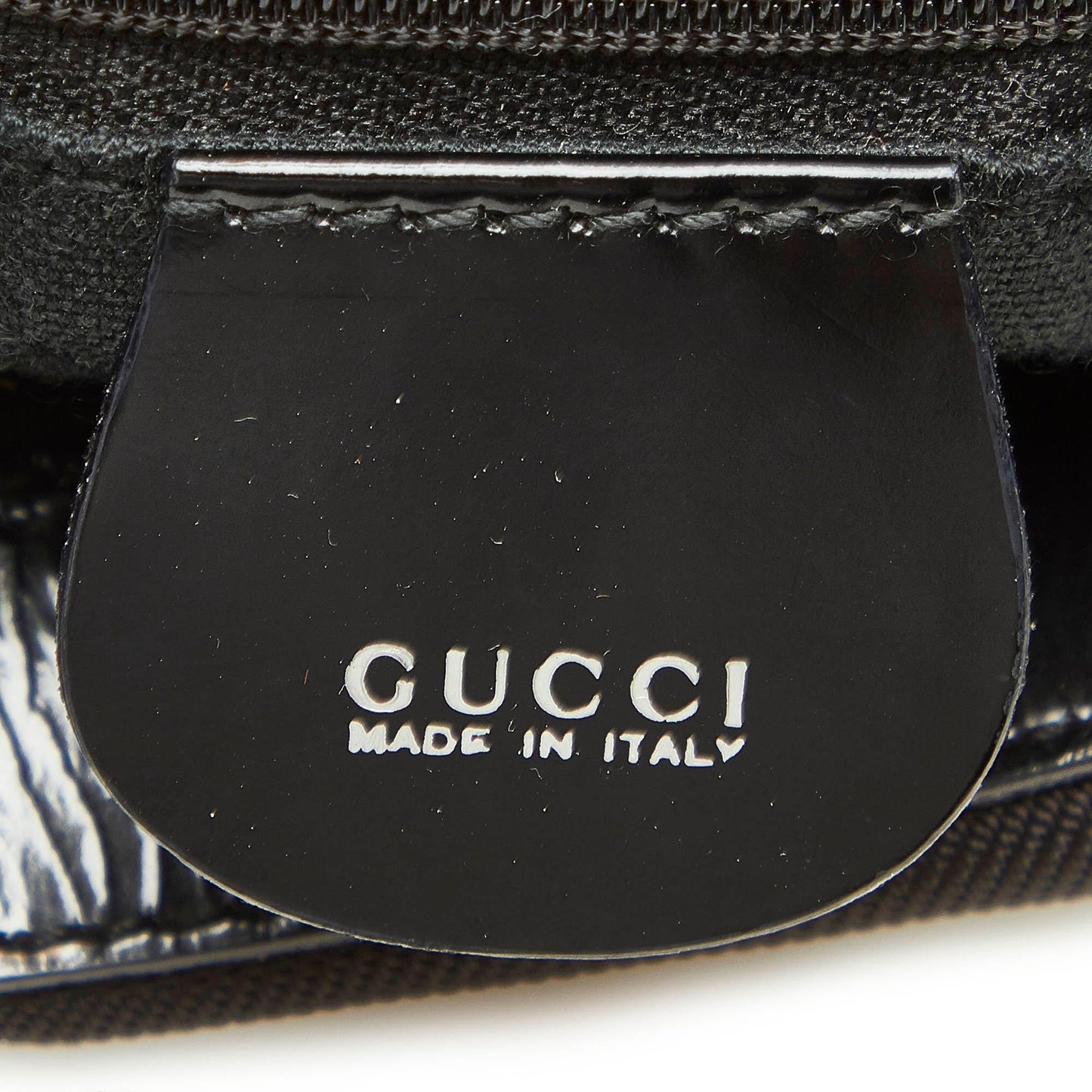 Gucci Bamboo Canvas Shoulder Bag