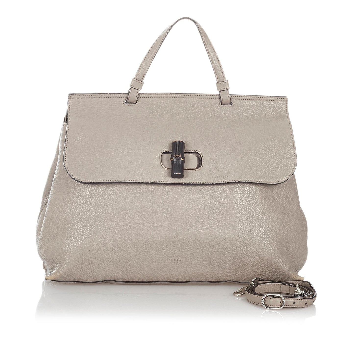 Gucci Bamboo Daily Leather Satchel