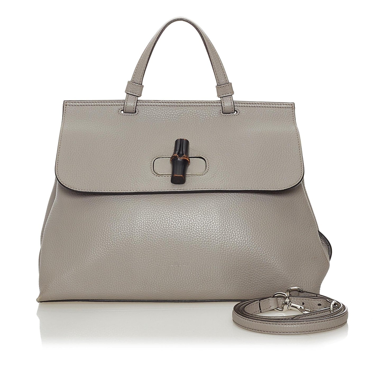 Gucci Bamboo Daily Leather Satchel