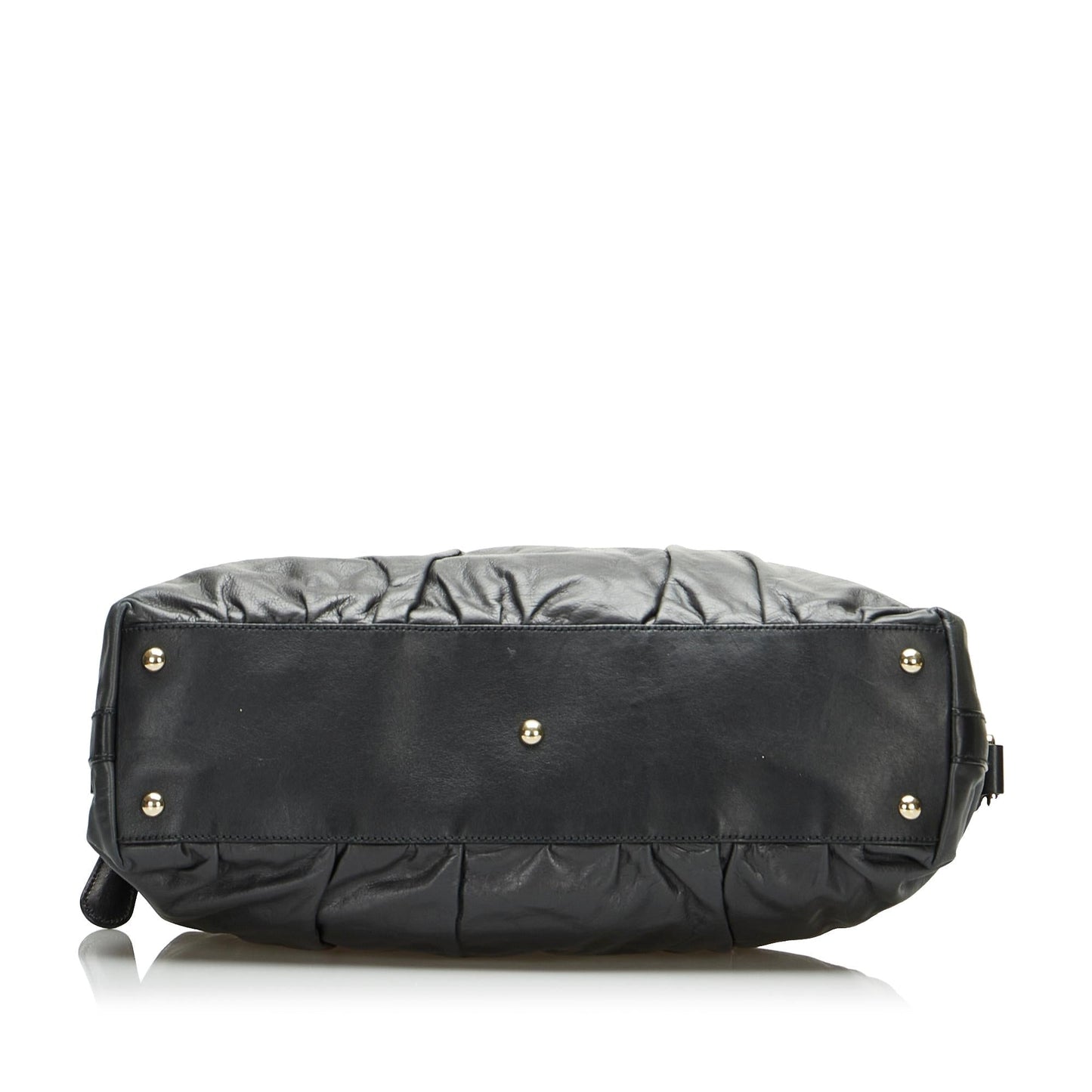 Gucci Bamboo Dialux Pop Satchel (SHG-PgirdF)