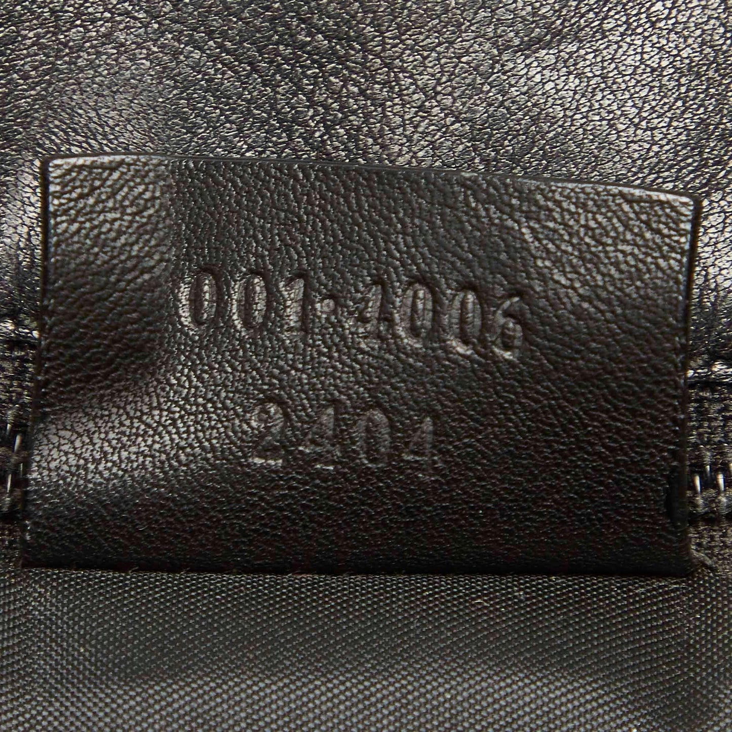 Gucci Bamboo Drawstring Leather Shoulder Bag
