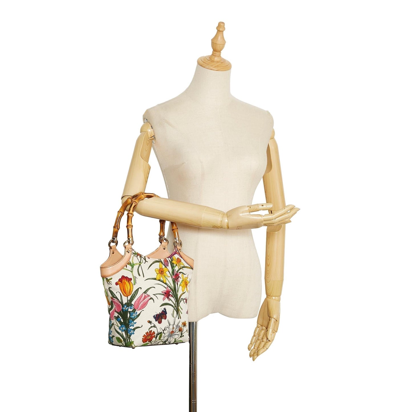 Gucci Bamboo Flora Handbag (SHG-HcnNHu)