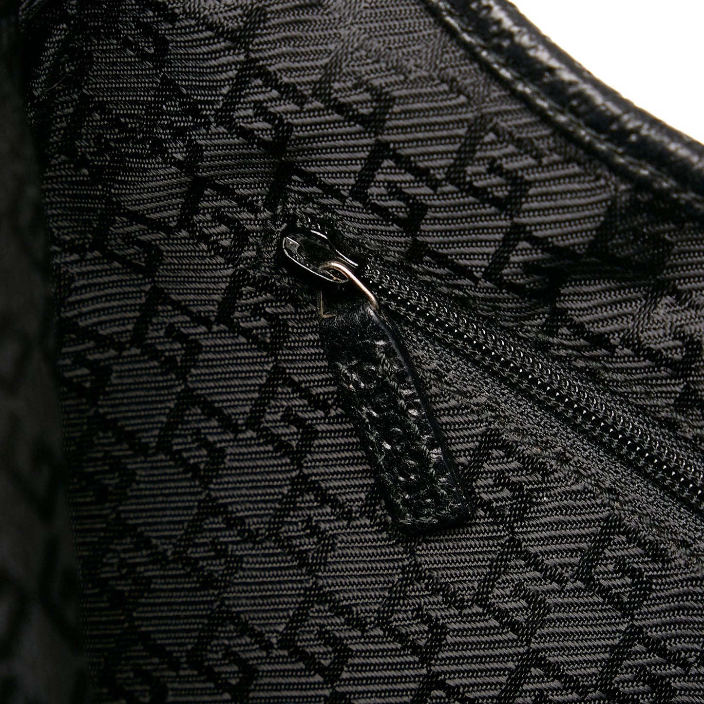 Gucci Bamboo Jackie Canvas Handbag