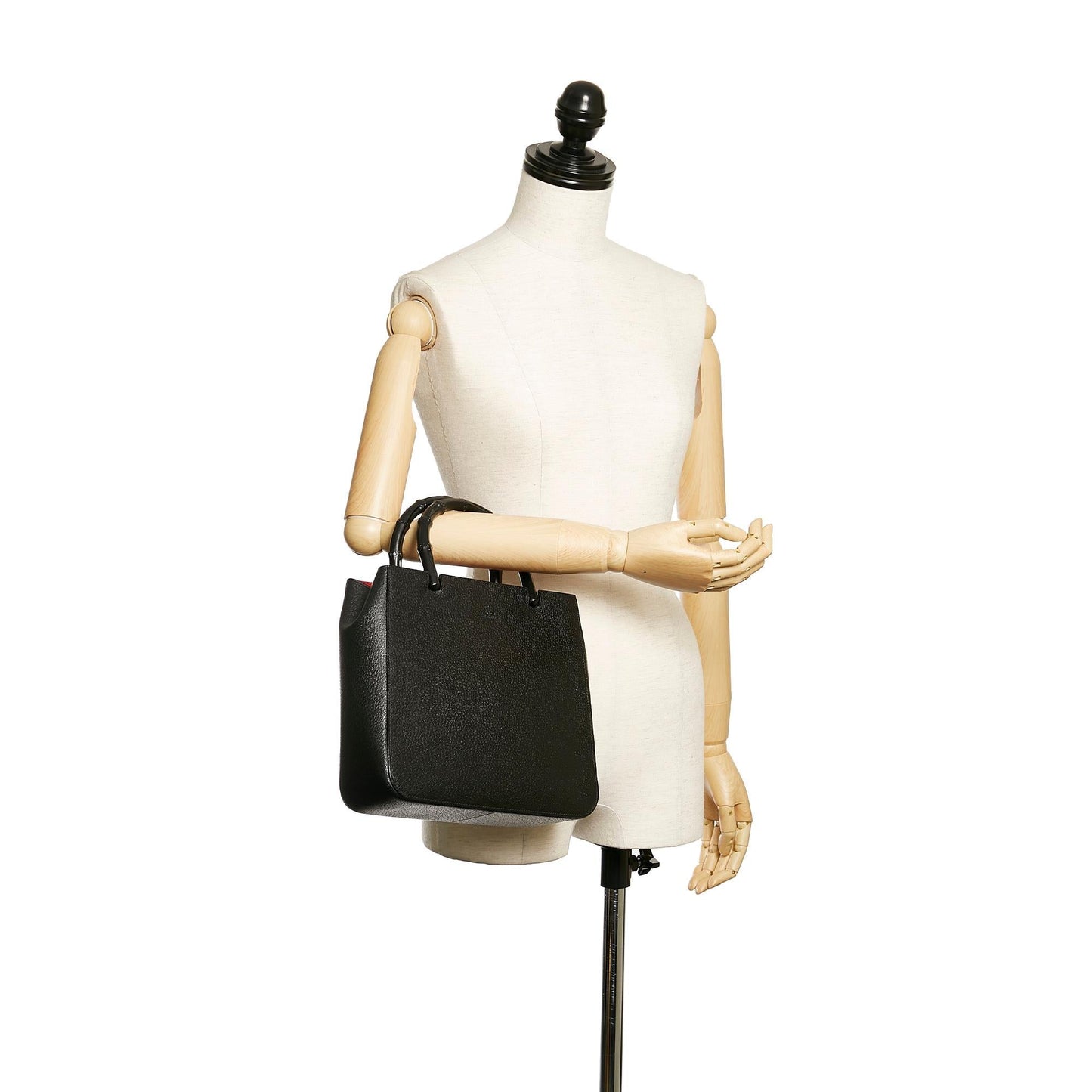 Gucci Bamboo Leather Handbag