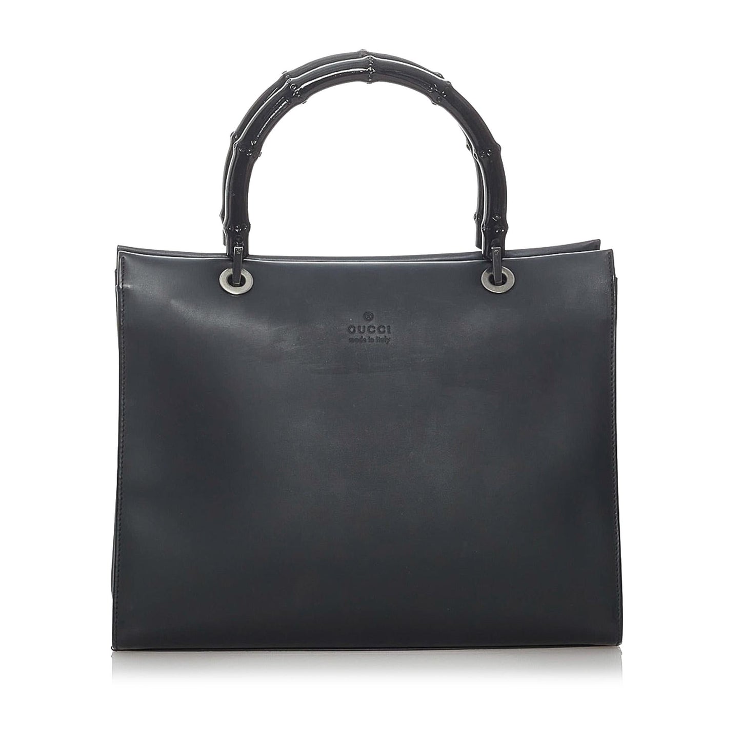 Gucci Bamboo Leather Satchel