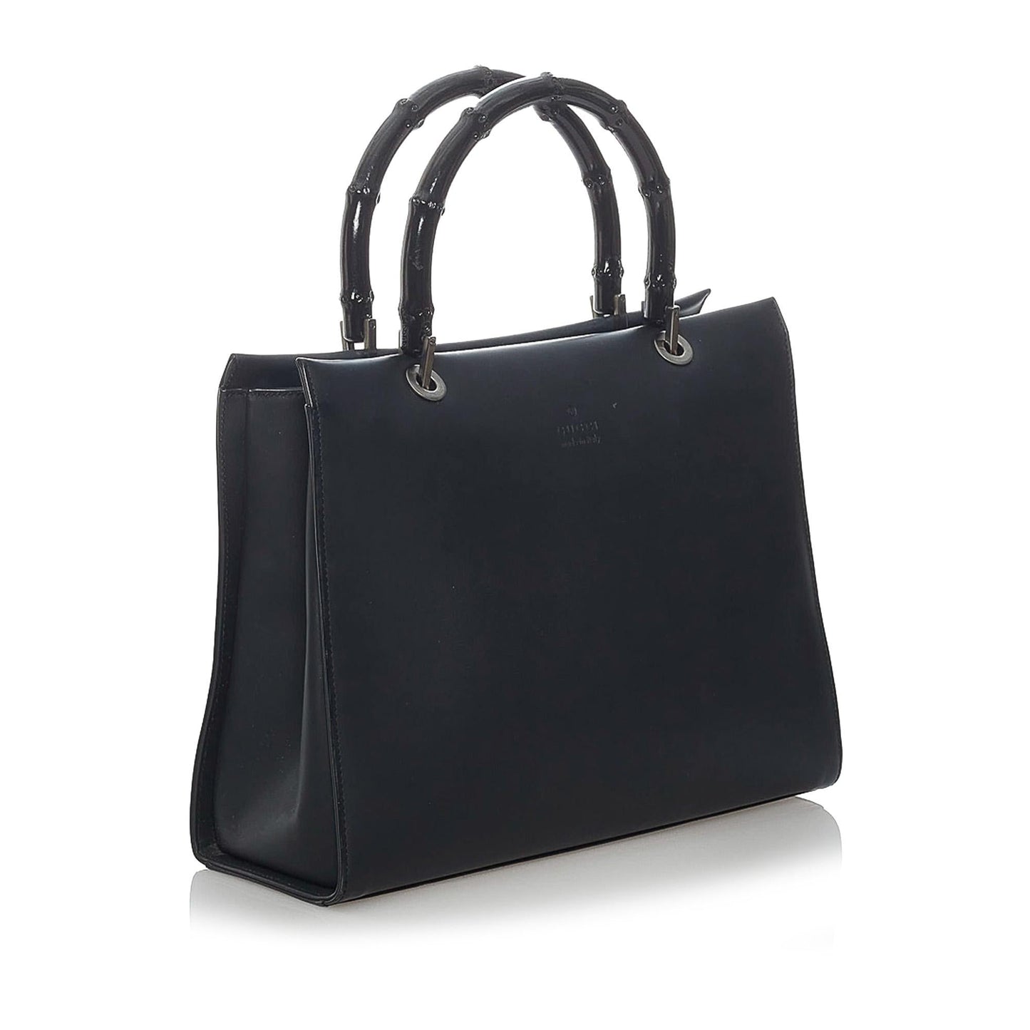 Gucci Bamboo Leather Satchel