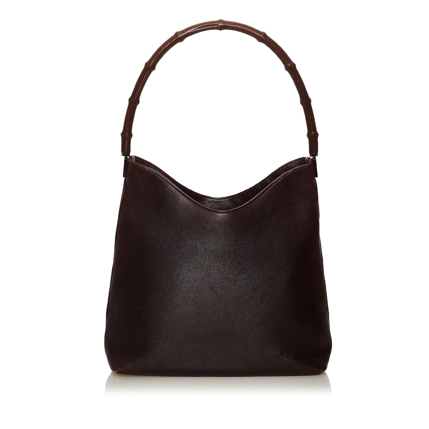 Gucci Bamboo Leather Shoulder Bag