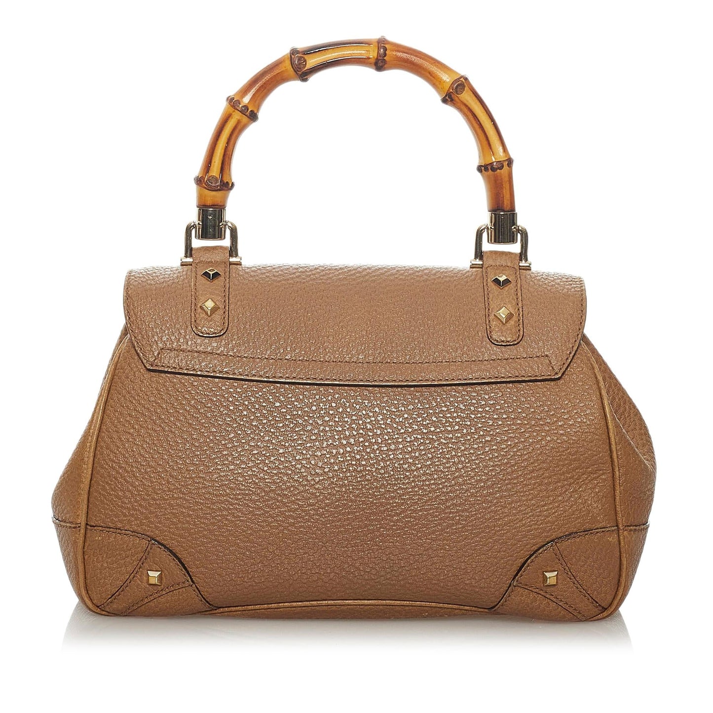 Gucci Bamboo Night Leather Handbag