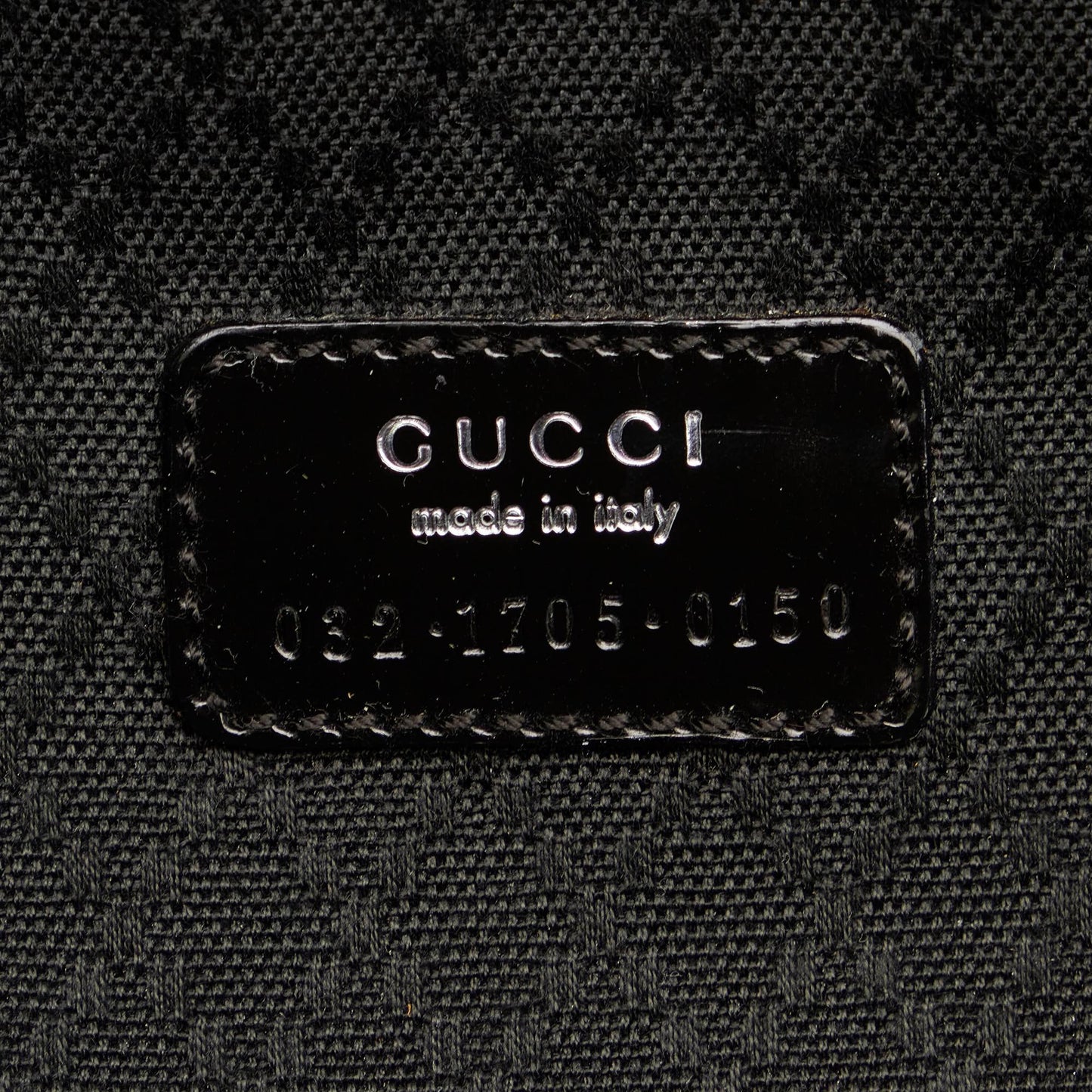 Gucci Bamboo Nylon Vanity Bag
