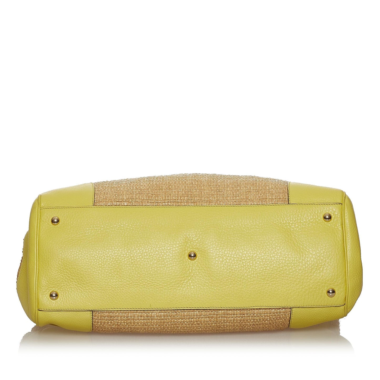 Gucci Bamboo Raffia Satchel